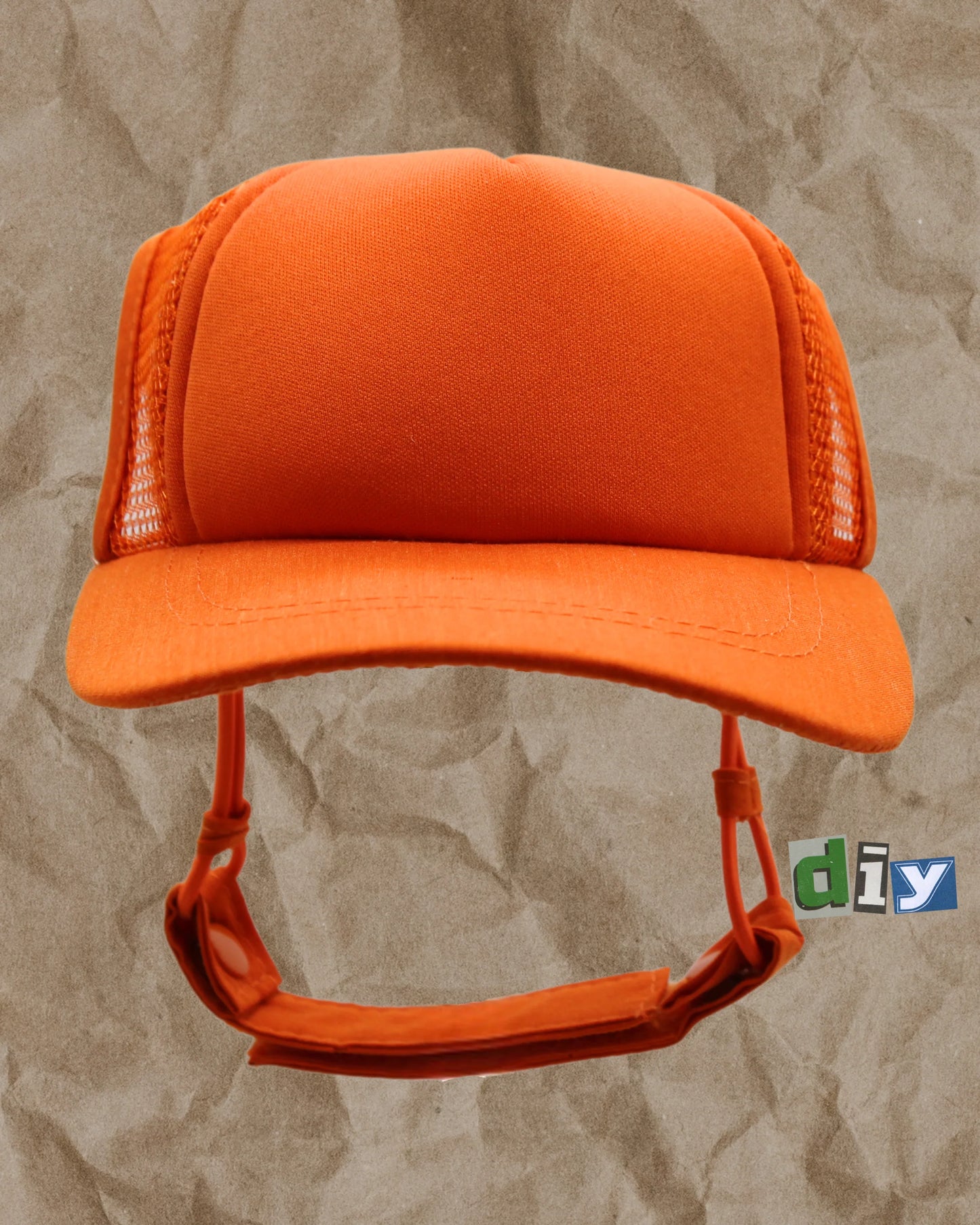 PupLid Orange Foam Trucker