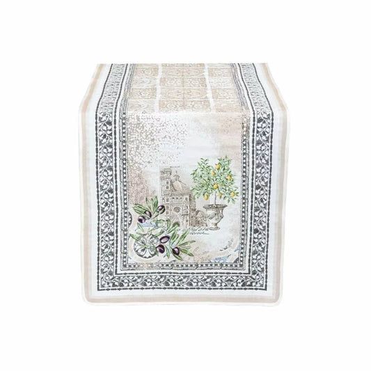 Riviera French Jacquard Table Runner
