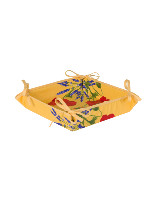 Poppy Yellow Basket