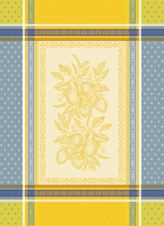 Cédrat Soleil Jacquard Tea Towel
