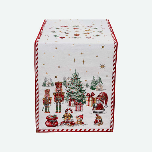 Christmas French Jacquard Table Runner