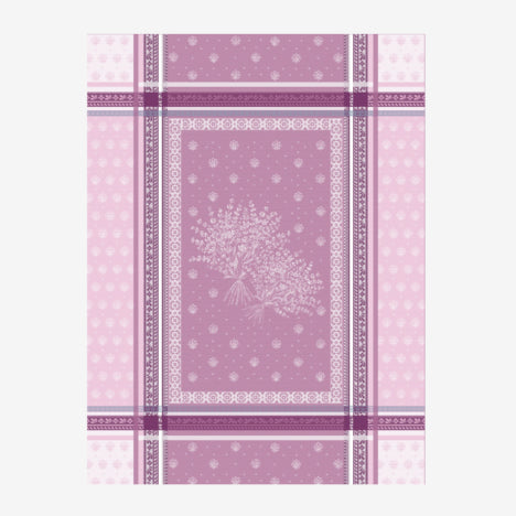 Lourmarin Lavender Jacquard Tea Towel