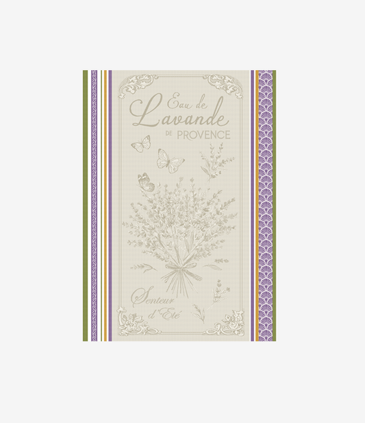 Sault Lavender Multico Jacquard Tea Towel