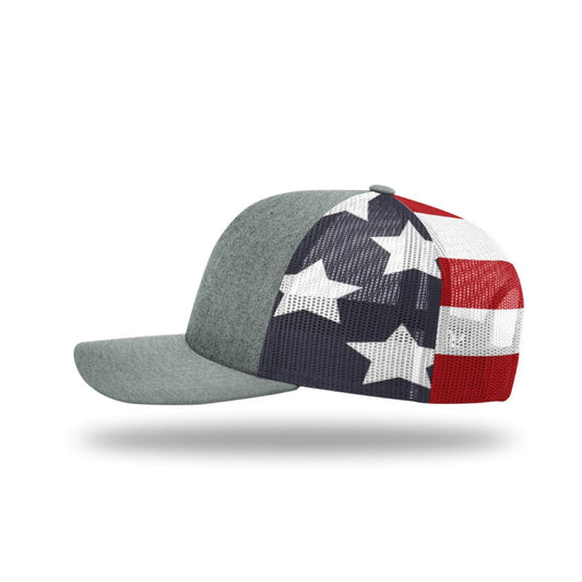 112PM Richardson – Printed Mesh Trucker Cap