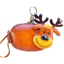 SF Leather Wristlet Handmade