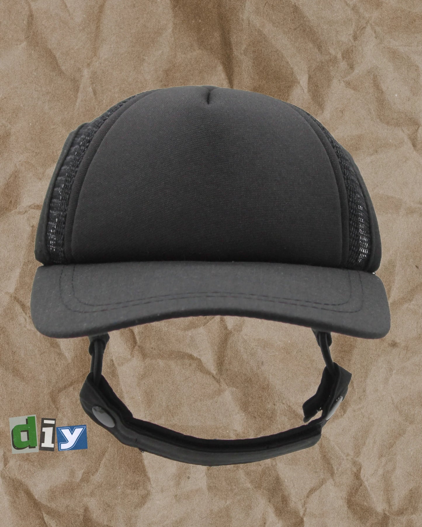 PupLid Black Baseball Cap