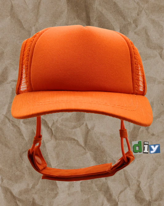 PupLid Orange Foam Trucker