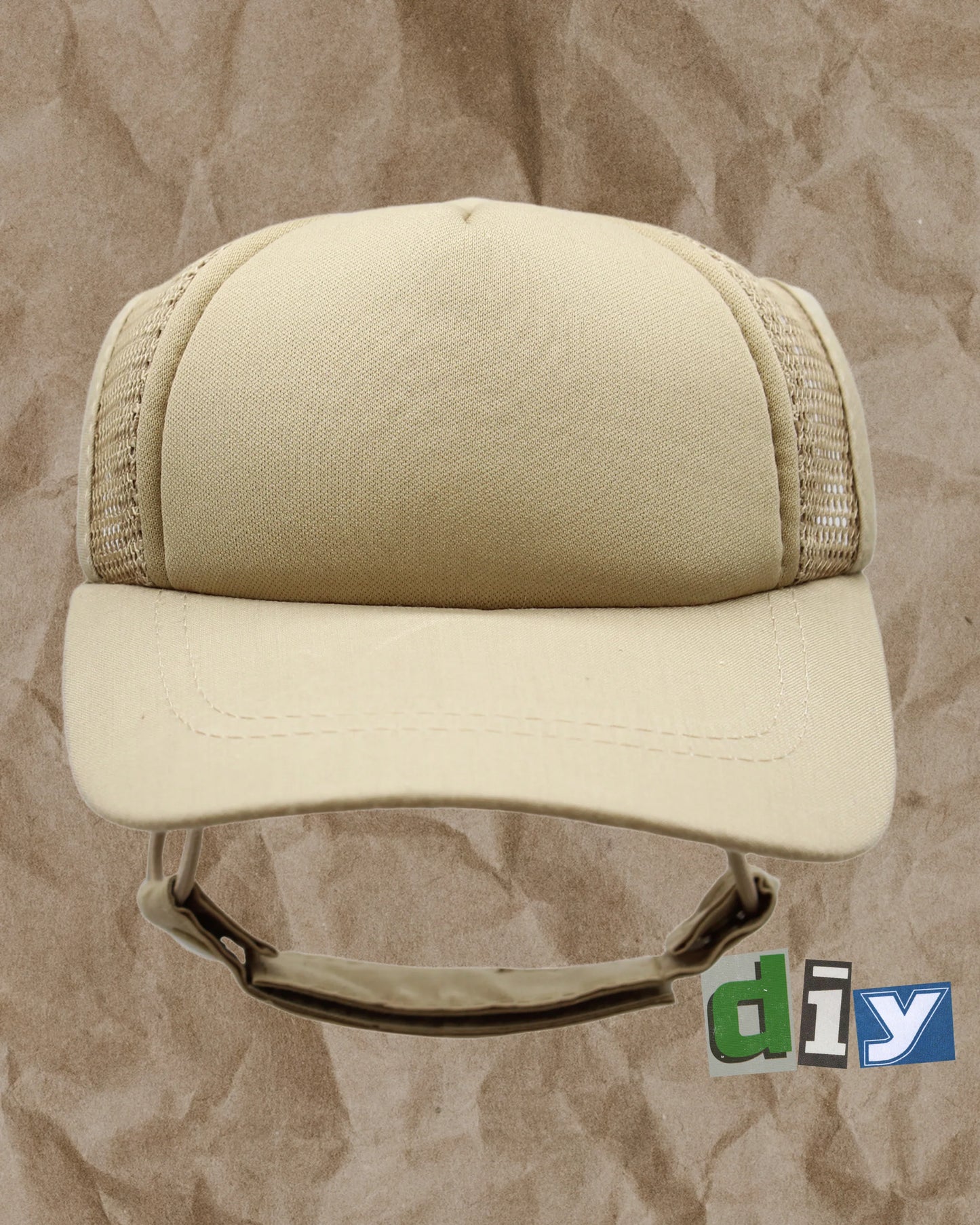 PupLid Khaki Foam Trucker