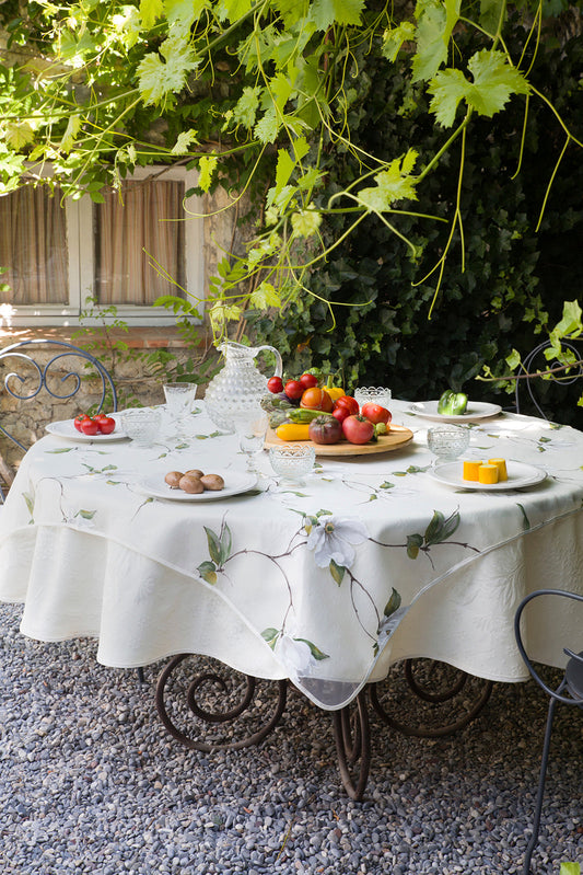 Magnolia Organza Tablecloth