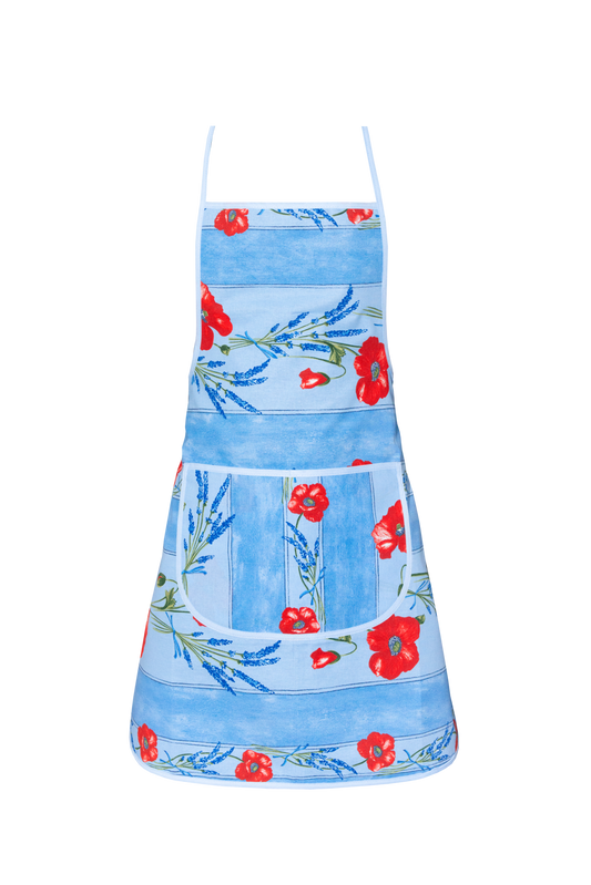 Poppy Blue Apron