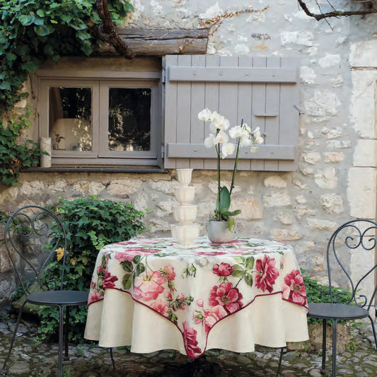 Poppy Organza Tablecloth
