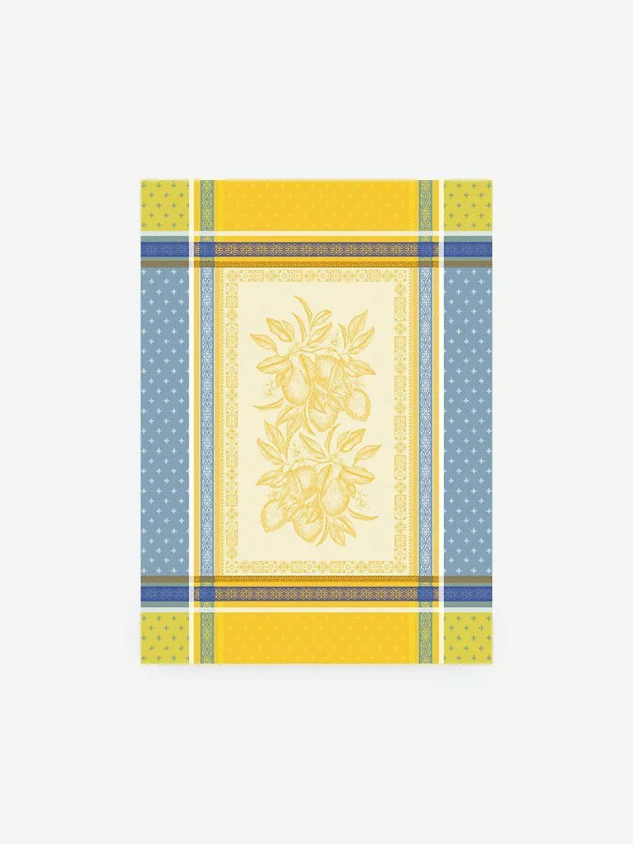 Cédrat Soleil Jacquard Tea Towel