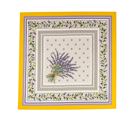 Lauris Lavender Yellow Napkin