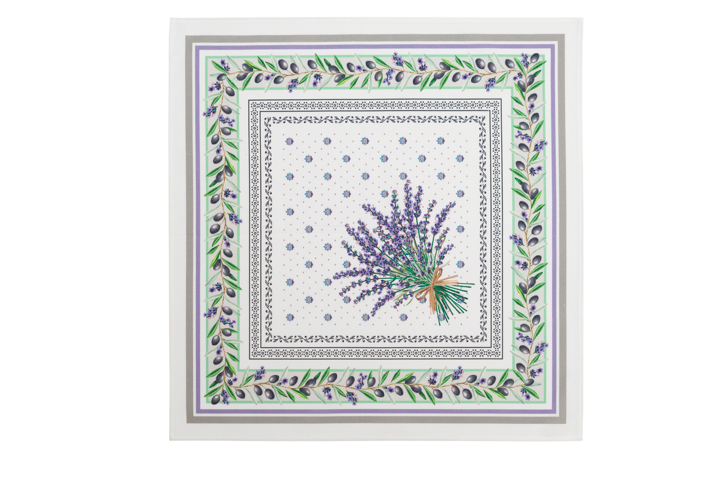 Lauris Lavender Ecru Napkin