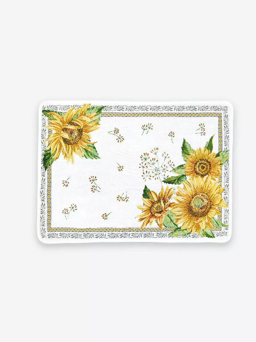 Sunflower French Jacquard Placemat