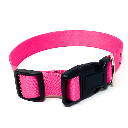 Pink 3/4 Inch Dog Collar