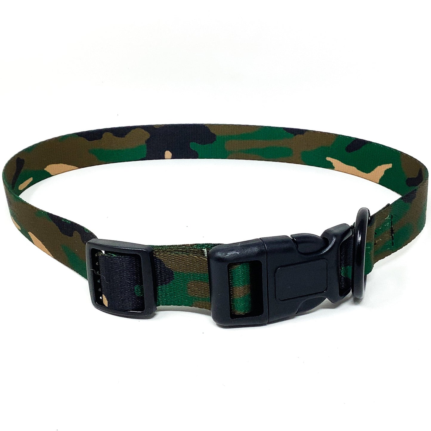 Camouflage 1 Inch Dog Collar