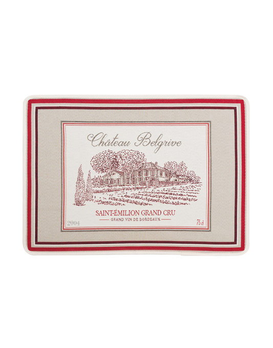 Bordeaux Wine French Jacquard Placemat